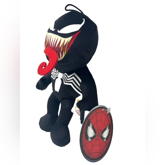Marvel Spider-Man Venom Stuffed Plush Toy 8-inch NEW! - Picture 3 of 4